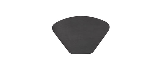 Togo nero tovaglietta trapezioidali cm 48x32