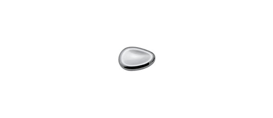 Confezione 6 pezzi poggiaposate/bacchette drop acciaio inox 18/0 cm 5,2x3,7 h 1,4