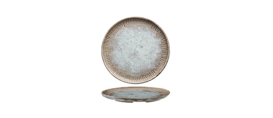 fruit dish scratched reactive grey ø 22