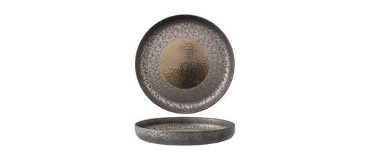 piatto piano agorà stoneware reactive color Ø cm 27 h 4 - piatto piano
