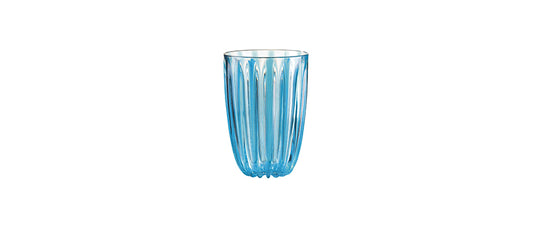Bicchiere Dolcevita turchese cl 47 h 12,8 Ø cm 9