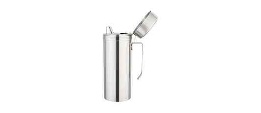 oliera con coperchio inox 18/8 lt 1