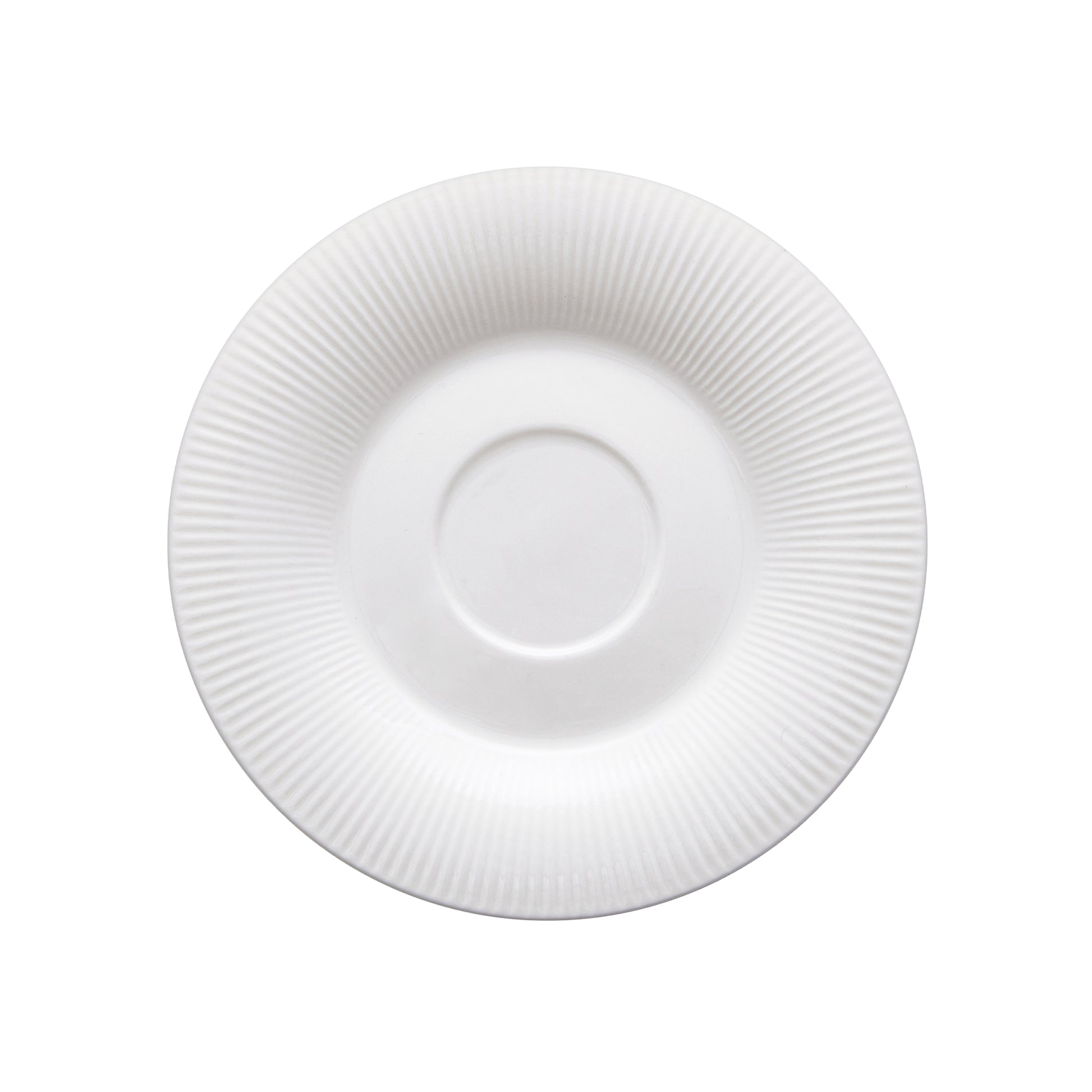 piattino per tazza caffè victoria porcellana bianca piattino per caffetteria