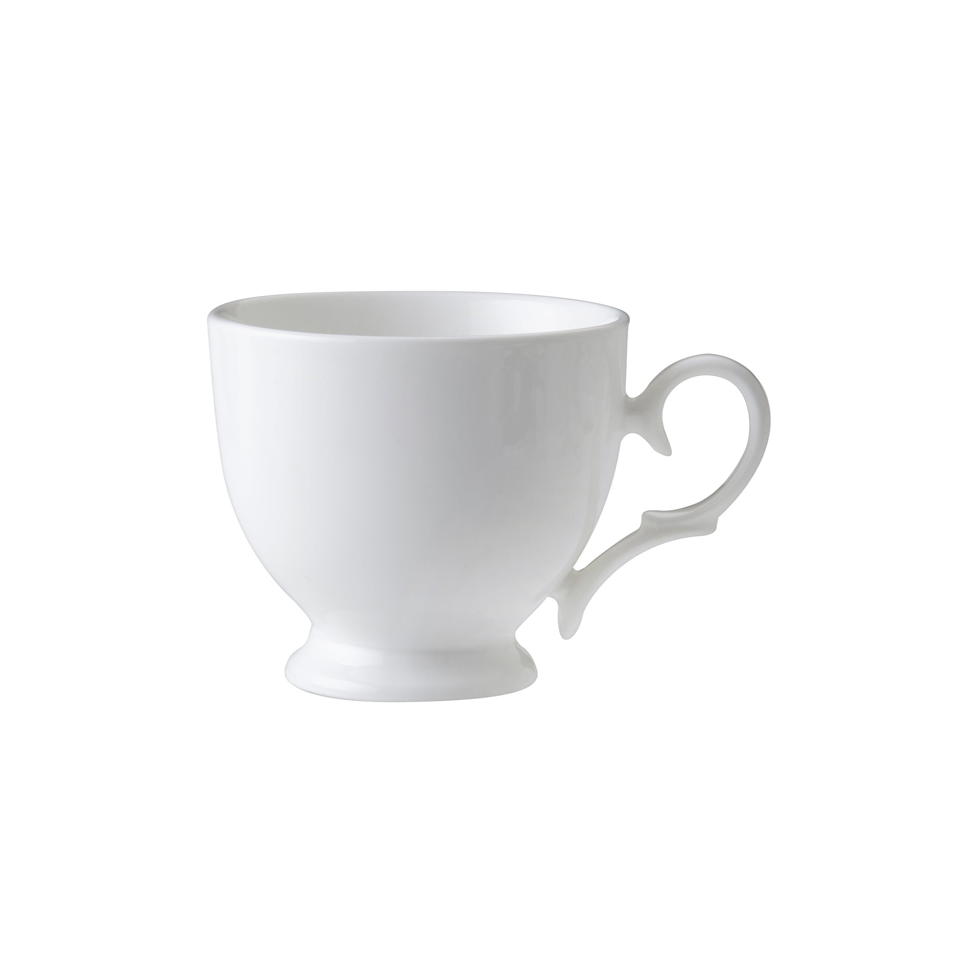 tazza grande caffè elisabeth porcellana bianca cl 16,8 tazza per caffetteria