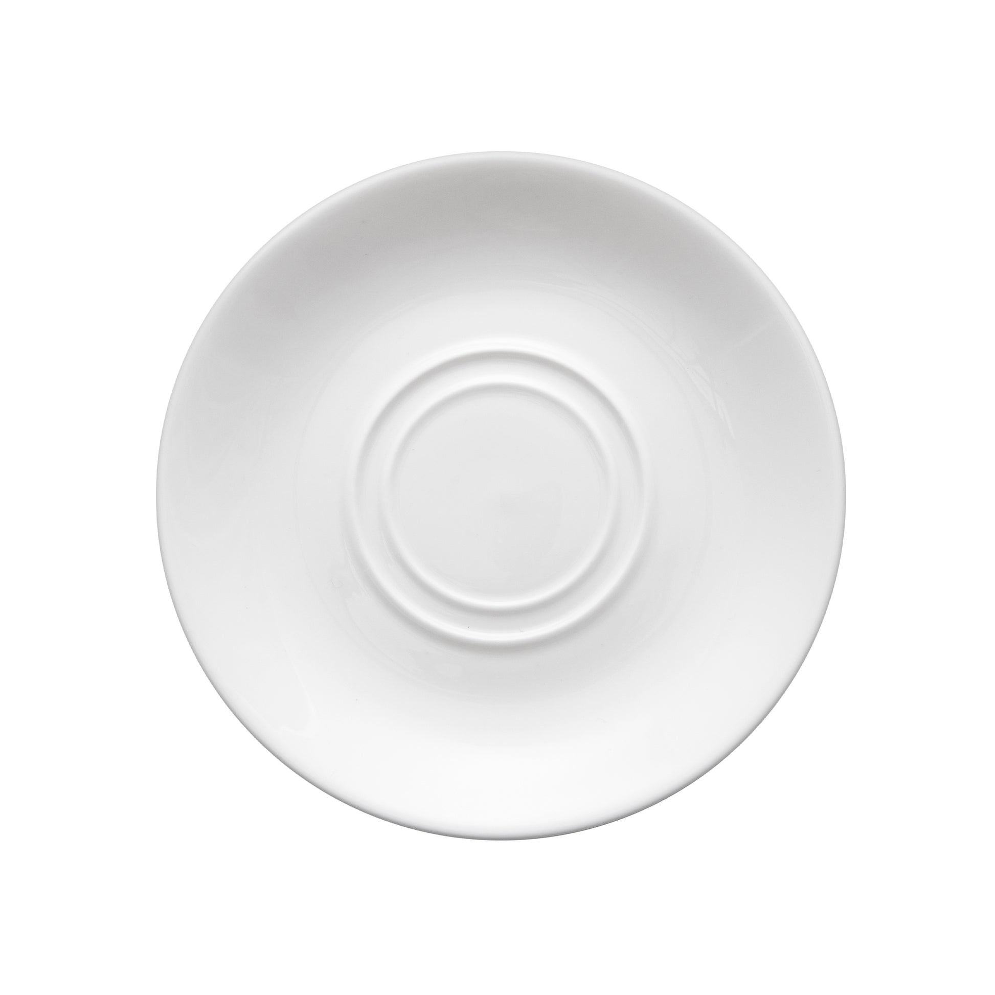 piattino per tazza caffè isabel porcellana bianca piattino per caffetteria