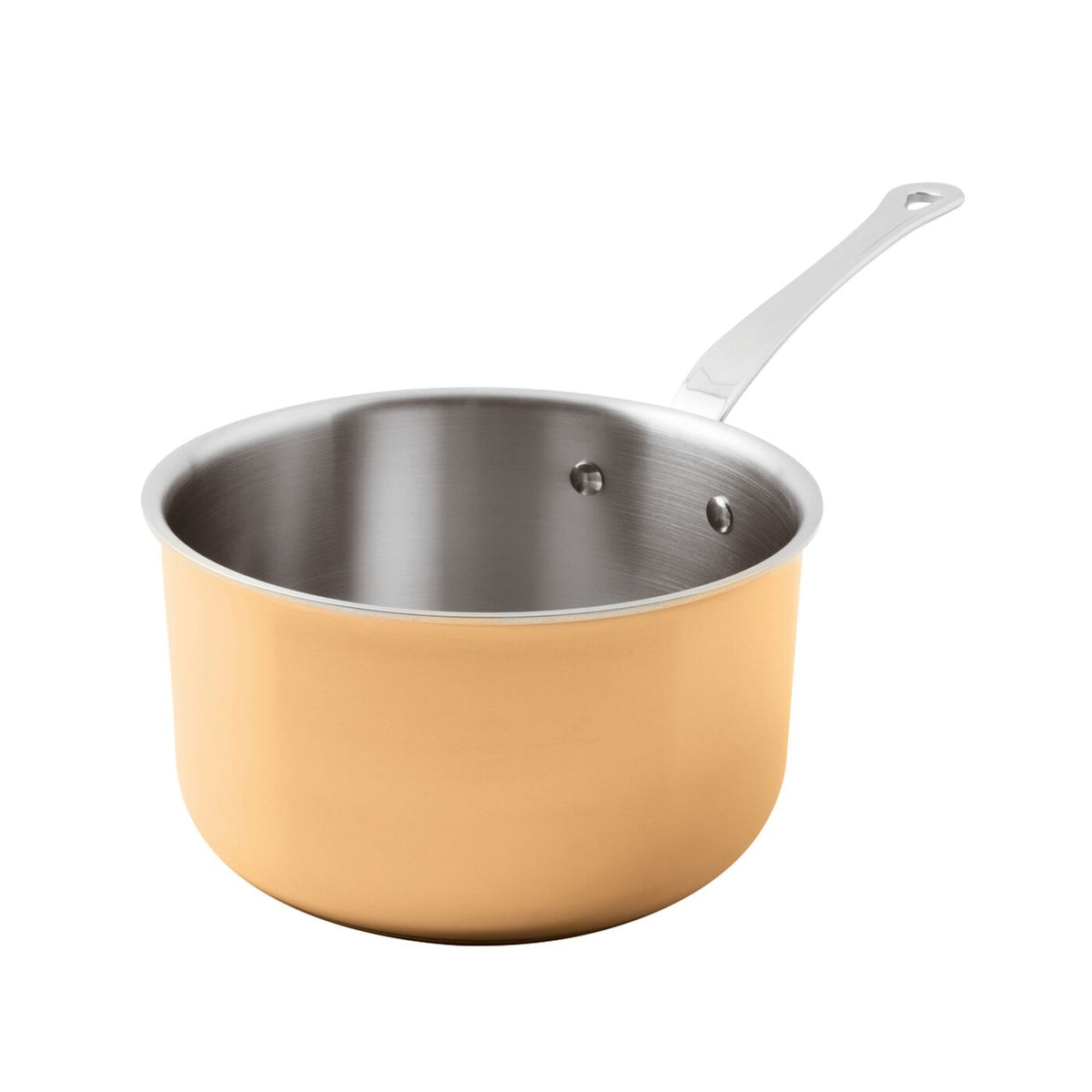 Casseruola alta rame 3-Ply 1 manico Ø 20 cm Paderno