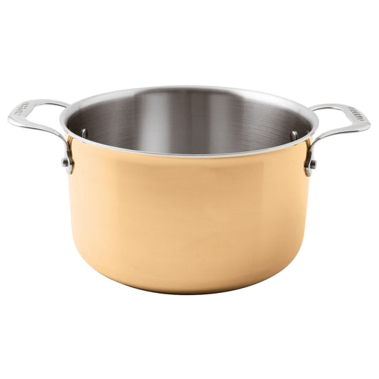Casseruola alta rame 3-Ply 2 manici Ø 28 cm Paderno