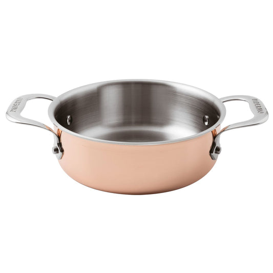 Casseruola bassa rame 3-Ply 2 manici Ø 28 cm Paderno