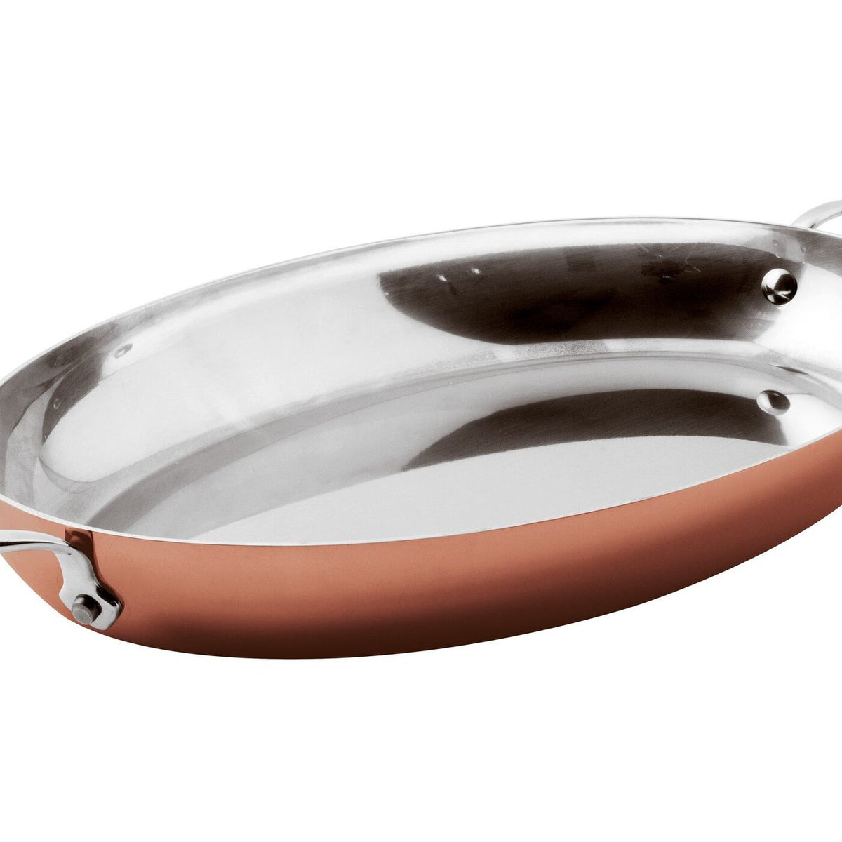 Tegame ovale rame 3-Ply 30 cm Paderno