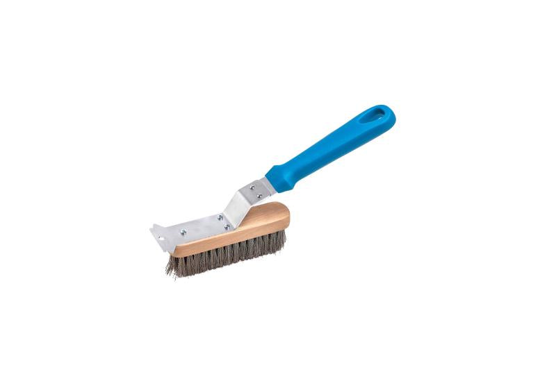 Spazzola per griglia con setole acciaio cm15x4x5 articoli