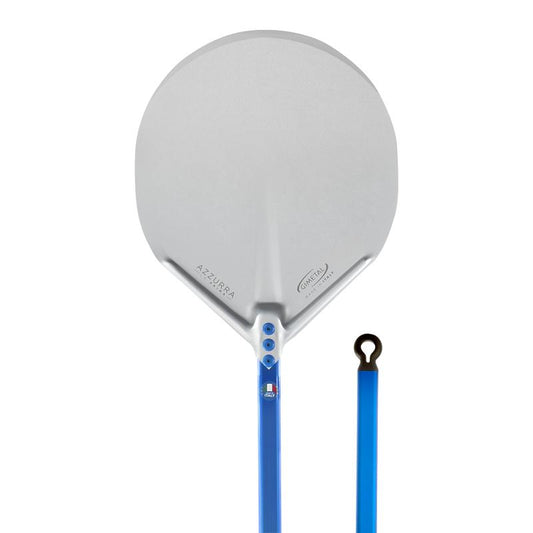 Pala pizza tonda azzurra ø 33