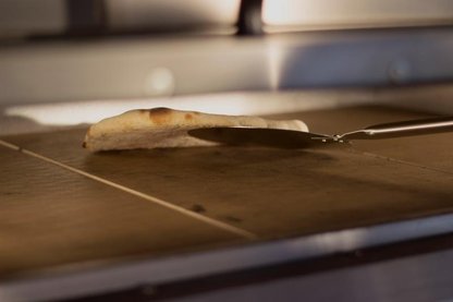 Round stainless steel pizza peel ø 26