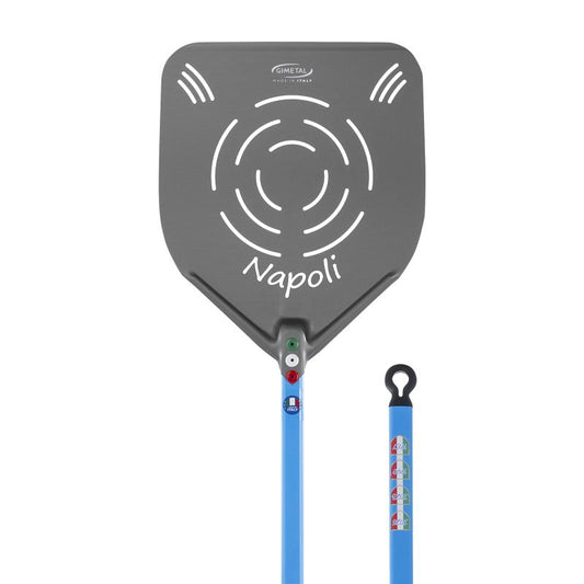 Pala pizza rettangolare forata napoli cm 33x33