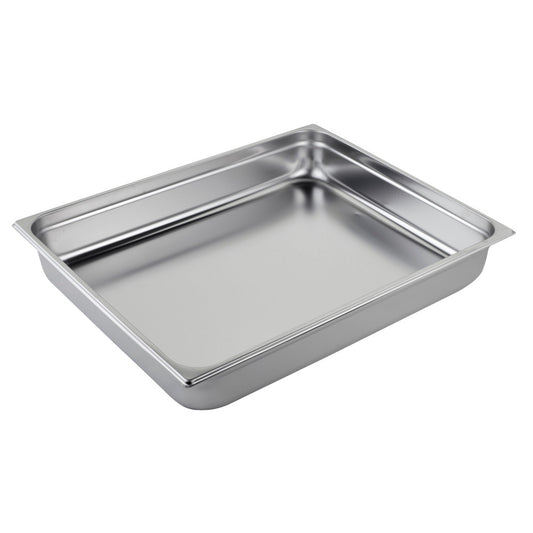 Bacinella gn 2/1 inox cm 65x35x15h articoli acciaio inox
