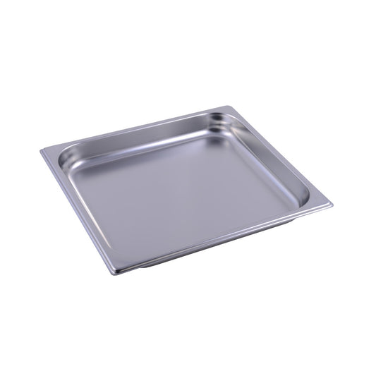 Bacinella gn 2/3 inox cm 35,3x32x4h articoli acciaio inox
