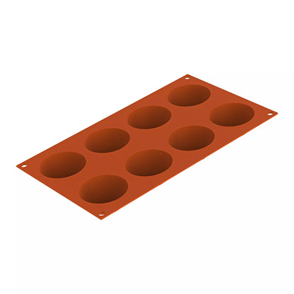 Stampo in silicone n.6 half-sphere ø 60 h 30 mm