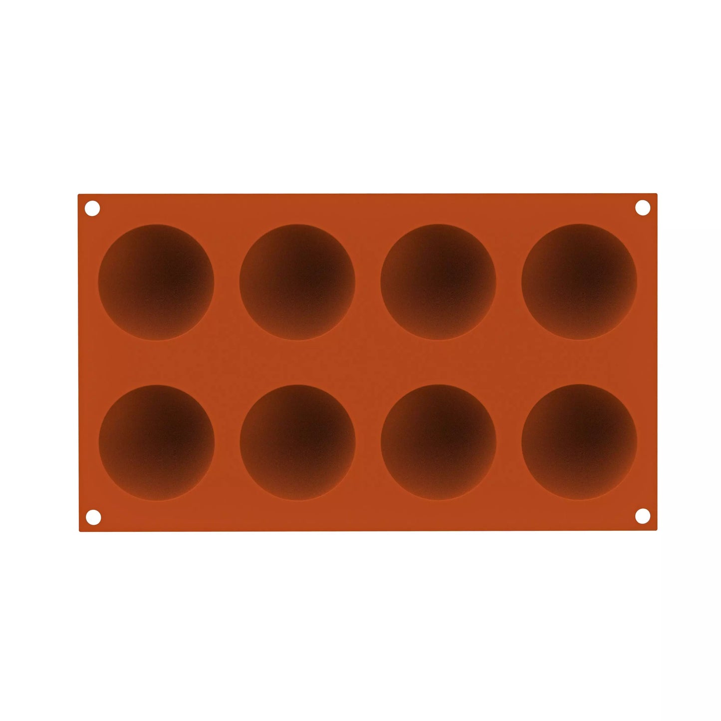 Stampo in silicone n.6 half-sphere ø 60 h 30 mm