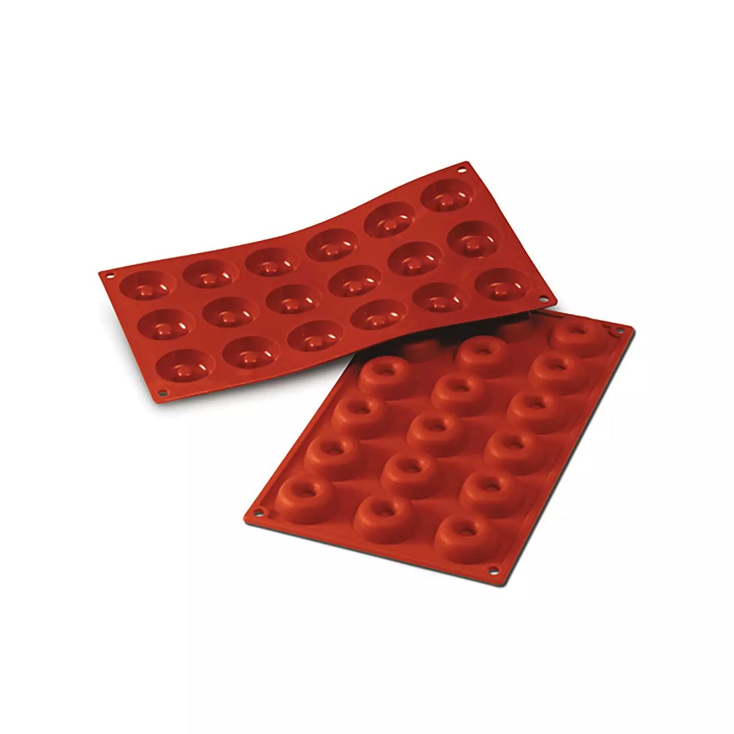 Stampo in silicone n.18 small savarin ø 41 h 12 mm teglie e stampi silicone