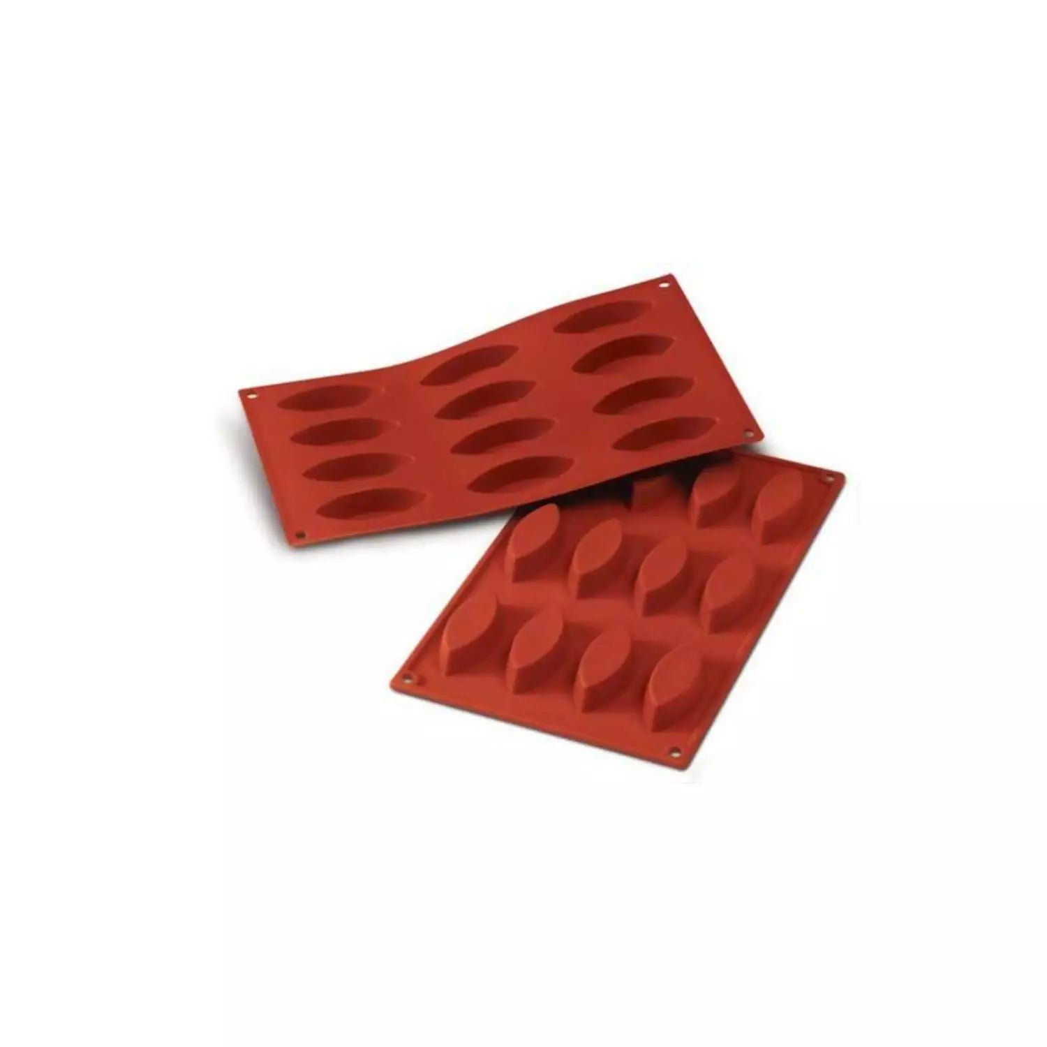 Stampo in silicone n.12 medium boat 72x30 h 15 mm teglie e stampi silicone