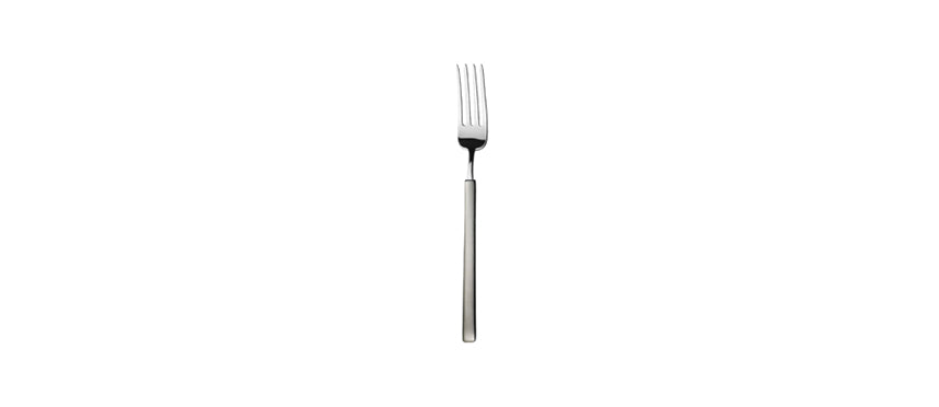 forchetta tavola Vintage manico satinato acciaio inox 18/10 spessore mm 4 - forchetta tavola
