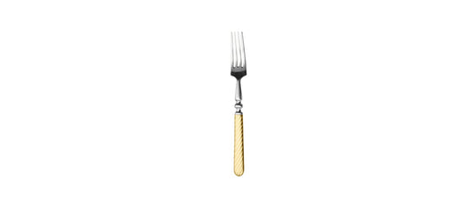 table fork, 10 mm thick, Sobor, satin gold PVD