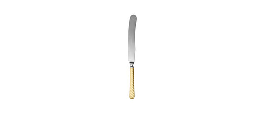 fruit knife 9mm thick sobor satin gold PVD