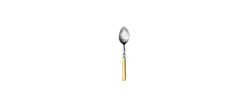cucchiaino caffè spessore mm 7 sobor pvd oro satinato