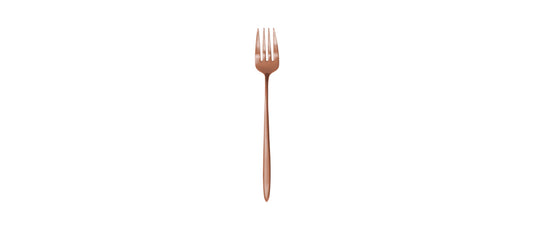 forchetta tavola Grace pvd rame satinato acciaio inox 18/10 spessore mm 3 - forchetta tavola