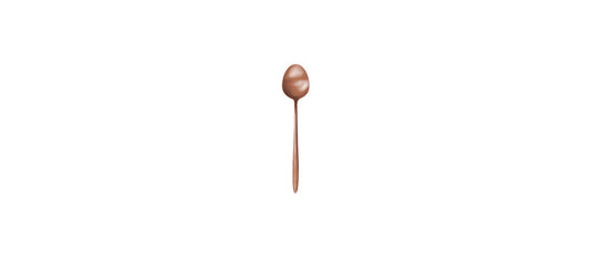 coffee spoon 2.5mm thick grace satin copper PVD