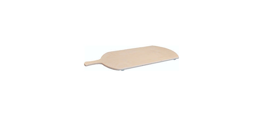 tagliere legno multistrato con manico e piedi cm 83x37 h 2,7 - articolo buffet per organizzare e valorizzare il servizio buffet