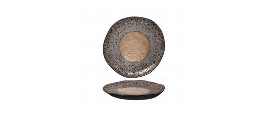 piatto frutta organic agorà stoneware reactive color Ø cm 21 - piatto frutta