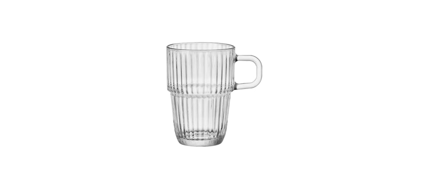 tazza mug barshine temperato impilabile cl 31,5 tazza per caffetteria