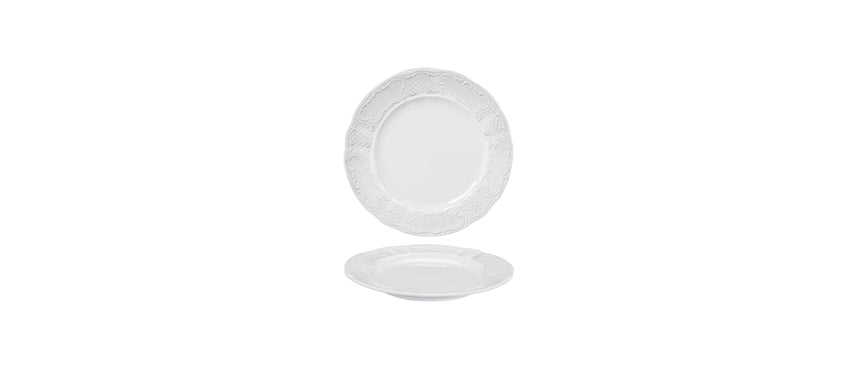 piatto pane classico porcellana bavaria Ø cm 17 - piatto pane
