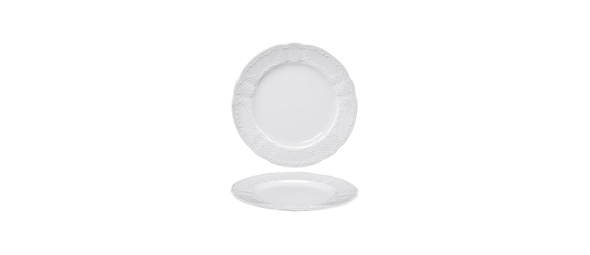 piatto frutta classico porcellana bavaria Ø cm 21 - piatto frutta