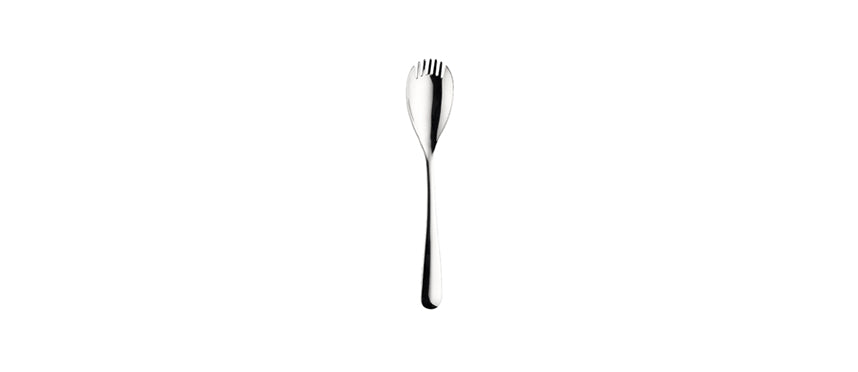 forchetta/cucchiaio gourmet small Swing acciaio inox 18/10 spessore 3 mm - posata gourmet small