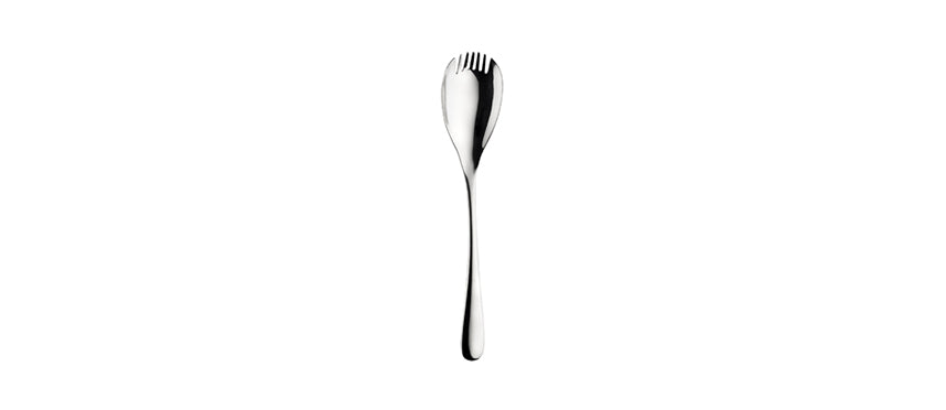 forchetta/cucchiaio gourmet large Swing acciaio inox 18/10 spessore 3 mm - posata gourmet large