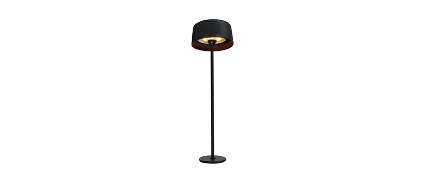 lampada modern nera 3 regolazioni di intensità lampada riscaldante per riscaldamento esterno professionale