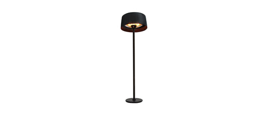 lampada modern nera 3 regolazioni di intensità lampada riscaldante per riscaldamento esterno professionale