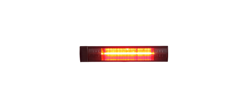 lampada riscaldante alogena radiant nera da parete 3 regolazioni di intensità lampada riscaldante per riscaldamento esterno professionale