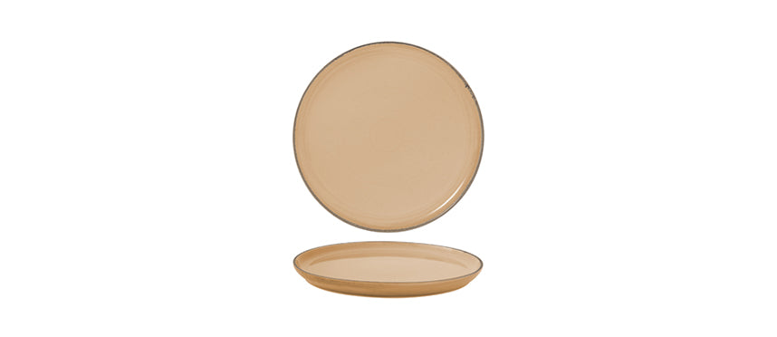 piatto piano impilabile Colour Glaze Hazelnut Ø 27 cm - piatto piano