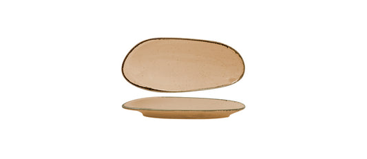 vassoio organic Colour Glaze Hazelnut 31x14 cm - vassoio