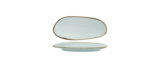 vassoio organic Colour Glaze Turquoise 31x14 cm - vassoio