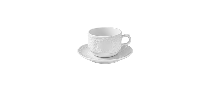 piattino per tazza thè classico impilabile porcellana bavaria made in germany piattino per caffetteria
