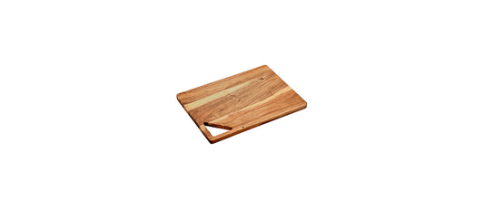 tagliere acacia con foro cm 28x19 h 1,7 - articolo buffet per organizzare e valorizzare il servizio buffet