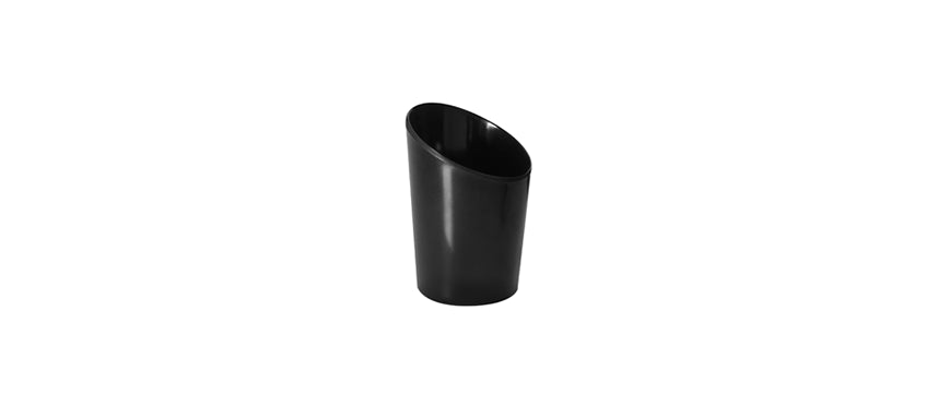 bicchiere cono nero ø cm 7,4 h 11 - articolo in melamina in melamina