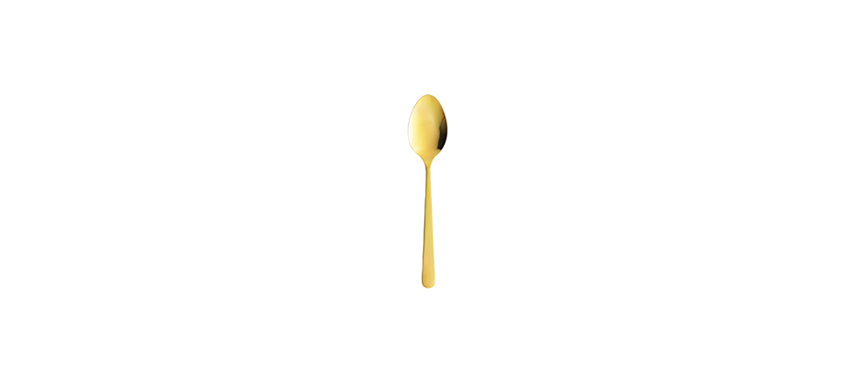 cucchiaino caffè spessore mm 2,2 oslo gold