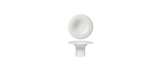 Piatto/alzata gourmet 50's era magnesium porcelain Ø 14x7,8h