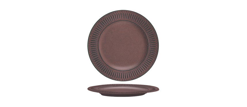 piatto piano cherry acropoli stoneware reactive color Ø cm 32 - piatto piano