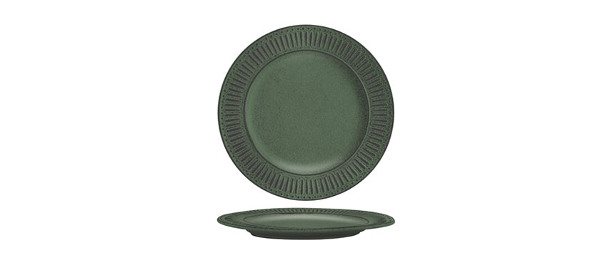 piatto piano pine acropoli stoneware reactive color Ø cm 32 - piatto piano