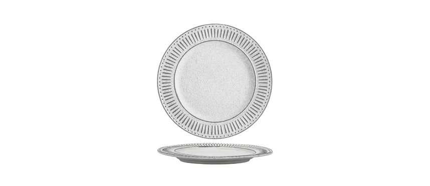 piatto piano acropoli stoneware reactive color Ø cm 28 - piatto piano